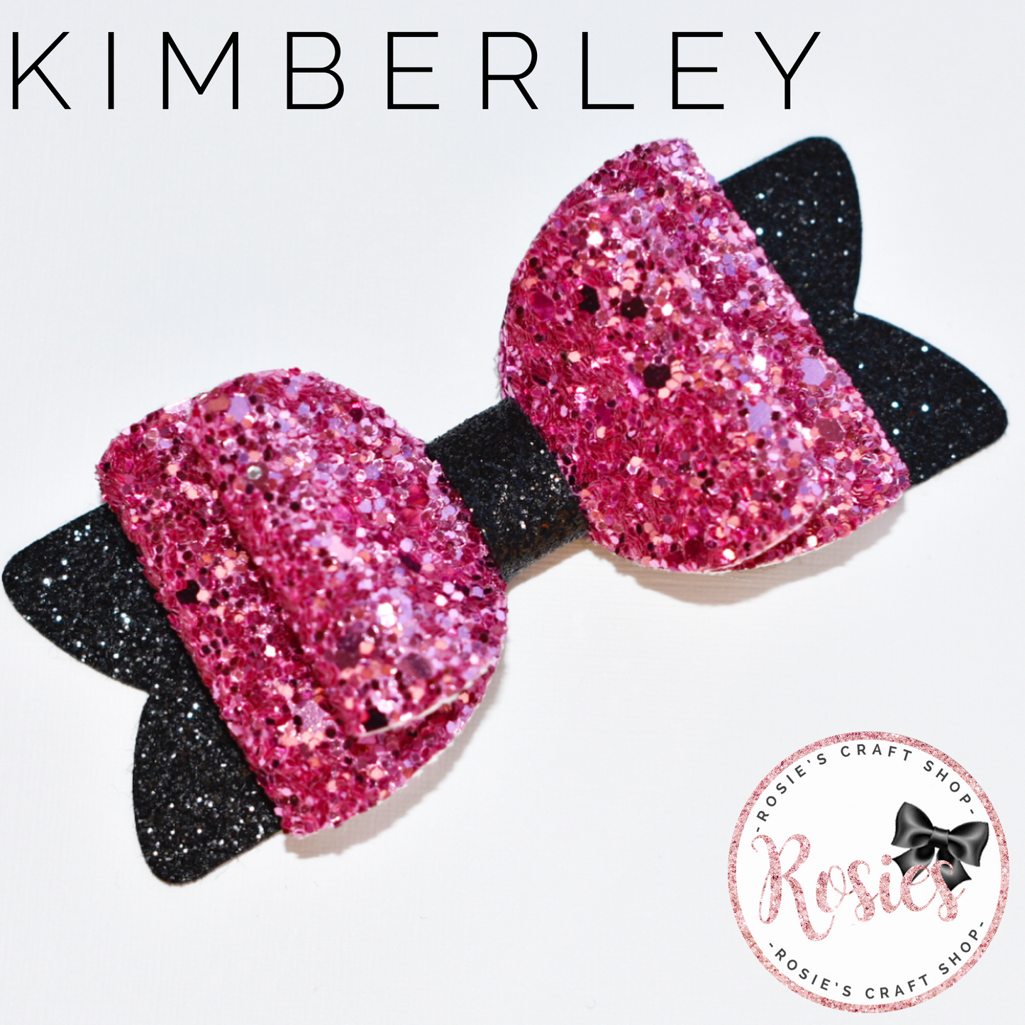 Kimberley Bow 3.5" / 9cm Plastic Bow Template - Rosie's Craft Shop Ltd
