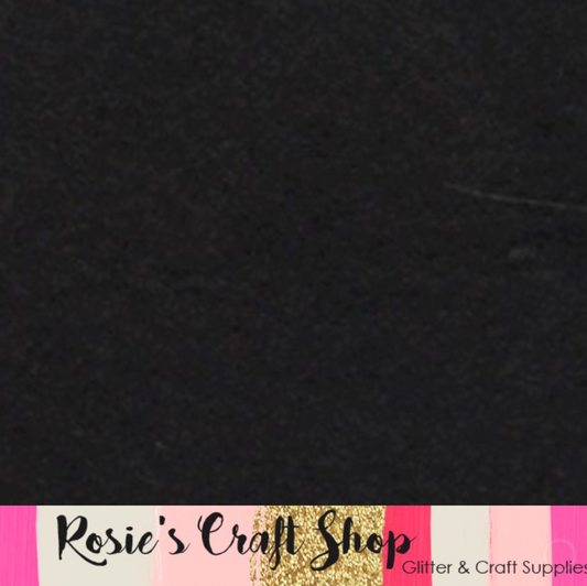 Black Wool Blend Felt - Rosie's Craft Shop Ltd