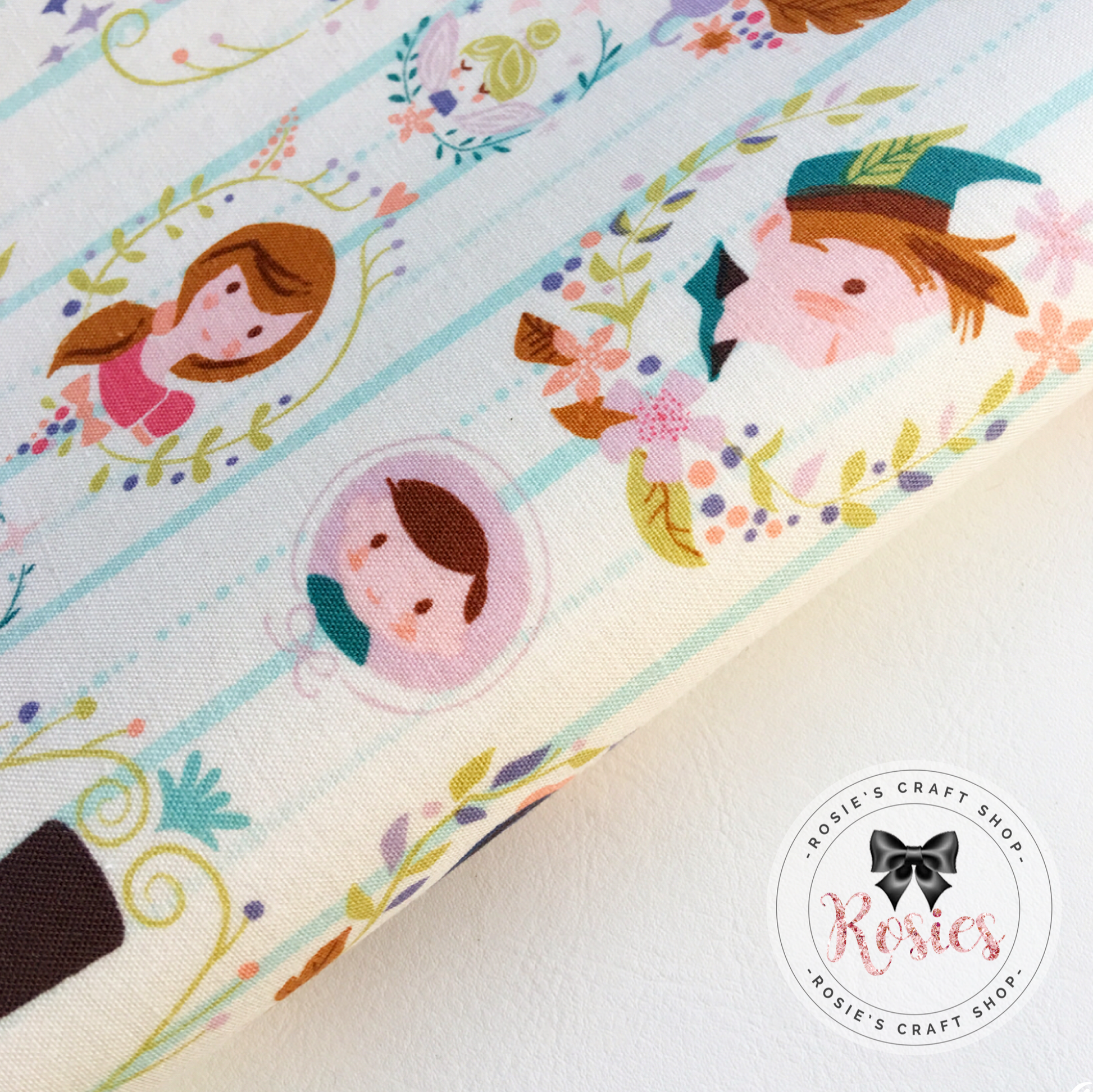 Neverland Darling Wall Designer Fabric Felt - Rosie's Craft Shop Ltd