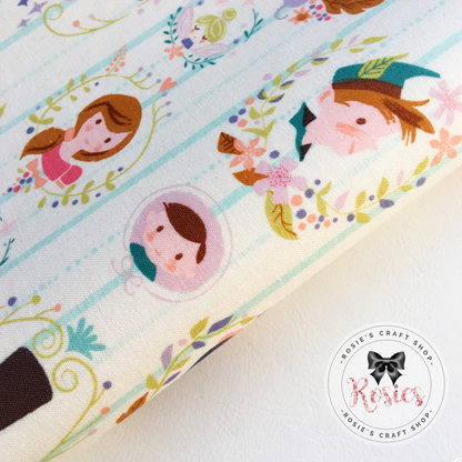 Neverland Darling Wall Designer Fabric Felt - Rosie's Craft Shop Ltd