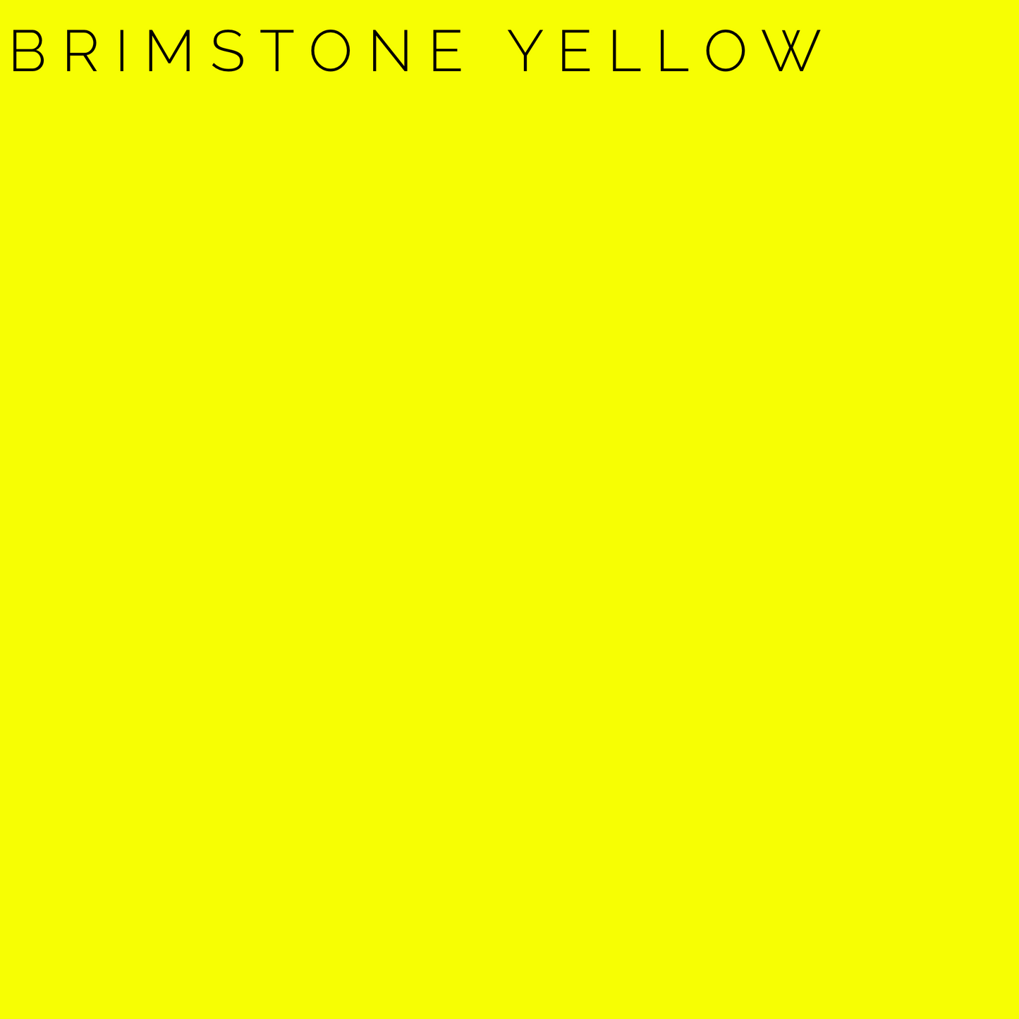 Brimstone Yellow Self Adhesive Glossy Vinyl - Sign Vinyl Oracle 651