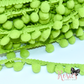20mm Leaf Green Pom Pom Trim ✂️