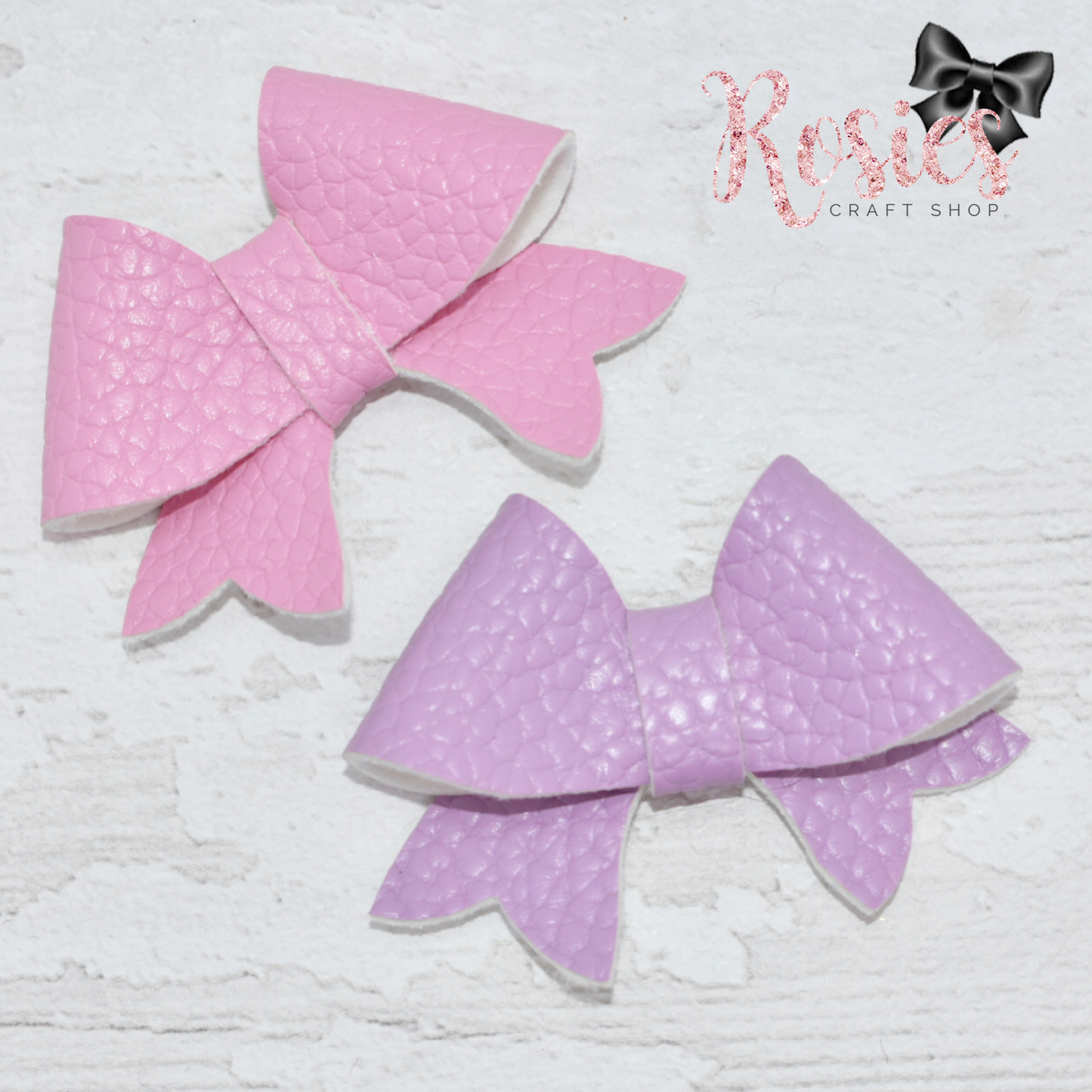 2.25" Sweetheart Bow Plastic Template 🎀