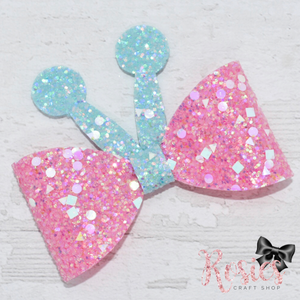 Sophie Bug Bow Plastic Template