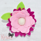 Layered Flower Plastic Template