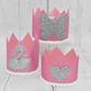 Large Tall Princess Crown Plastic Template