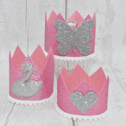 Large Tall Princess Crown Plastic Template