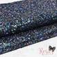 Petrol Chunky Glitter Fabric - Luxury Core Collection