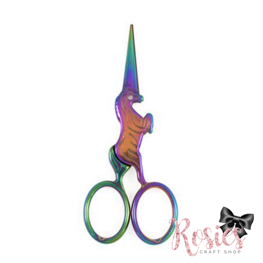 Milward Rainbow Unicorn Embroidery Scissors