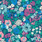 Malvern Meadow Floral Blue - The Flower Show Midnight Garden Collection - Liberty Cotton Fabric ✂️ £10 pm *SALE*
