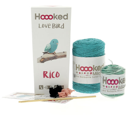 Rico the Love Bird DIY Crochet Kit - Rosie's Craft Shop Ltd